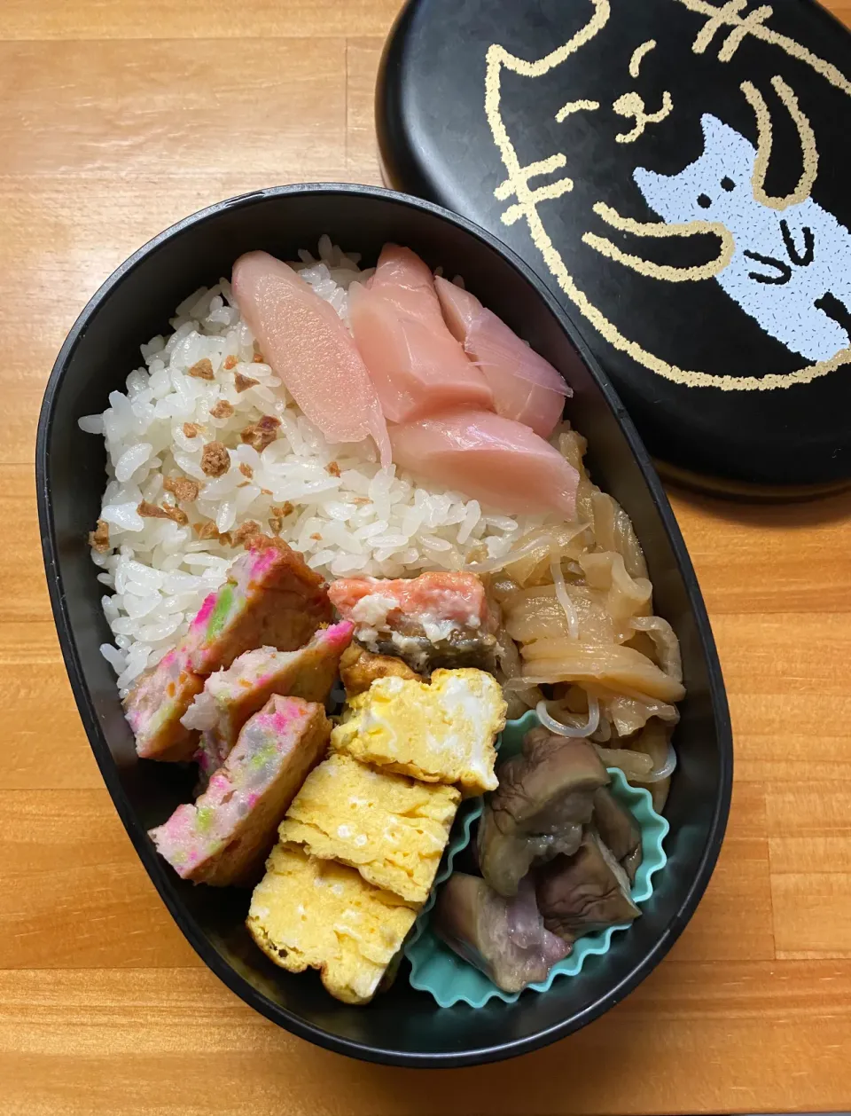 Snapdishの料理写真:ありあわせのお弁当|aru_sakazakさん