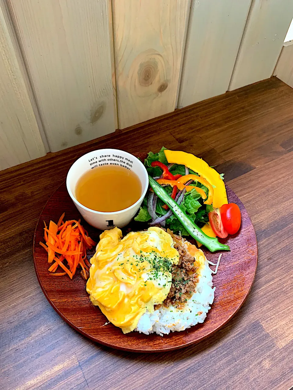 洋風そぼろご飯　チーズ＆とろとろ玉子のせ|maSami＊さん