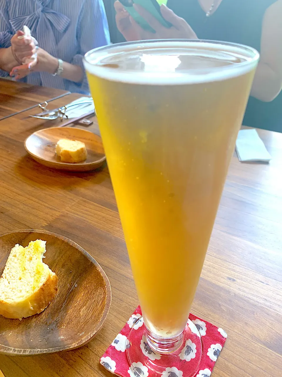 泡なしビールで乾杯|きらさん