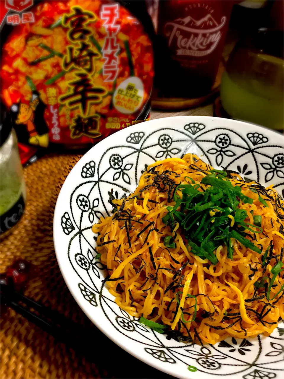 宮崎辛麺アレンジ･.｡*･.｡*焼きそば|くろねこじったん‍さん