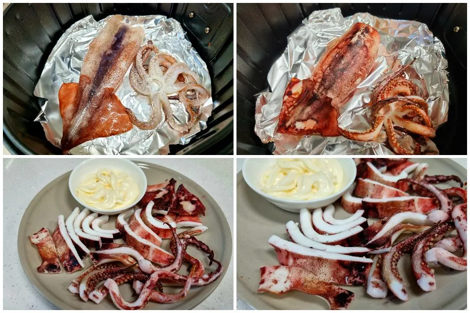 grilled squid in air fryer|steven z.y.さん