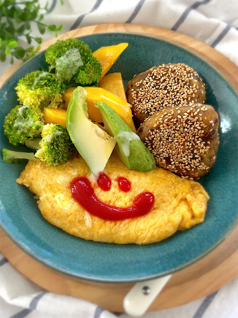 Snapdishの料理写真:朝ごはんプレート|ゆみさん