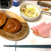 Snapdishの料理写真:朝ごはん|ムカ着火ファイヤーさん