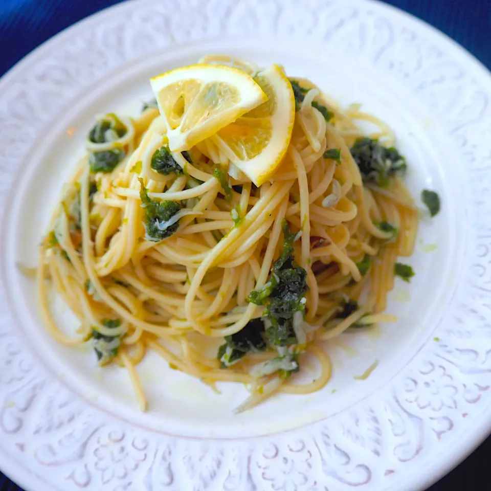 しらすとバラ海苔のパスタ|natuさん