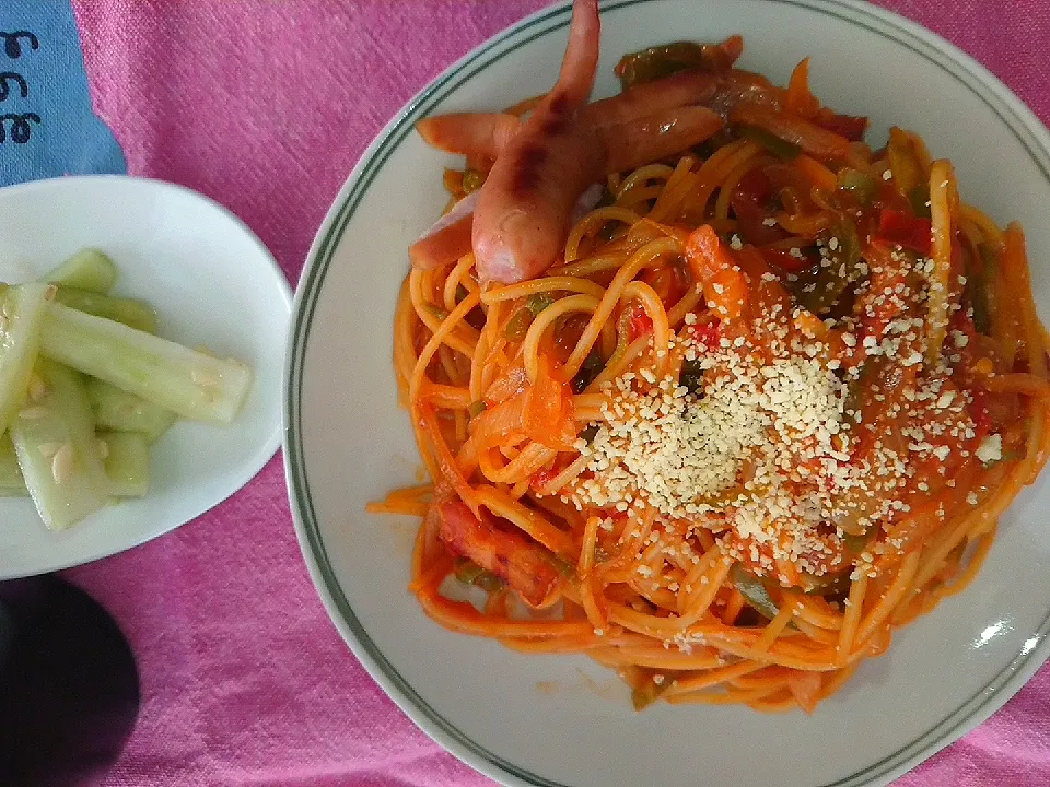 ナポリタンランチ|食事メモメモさん