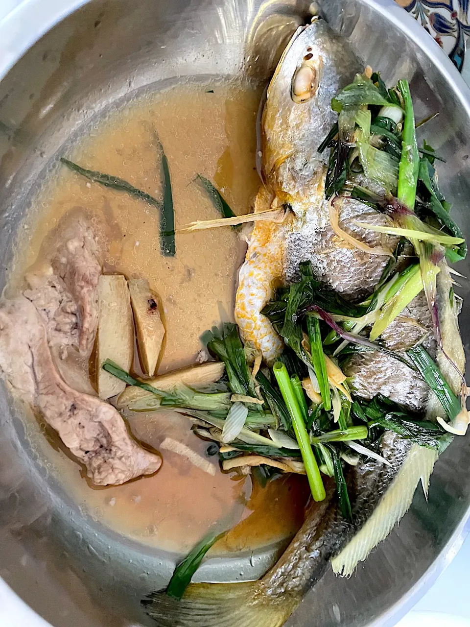 Steamed yellow croaker|Ong Sor Fernさん