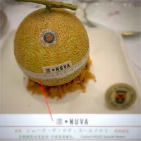 Snapdishの料理写真:Sp-made musk melon cake for HKSAR Chaine dinner event|Mak Toniさん