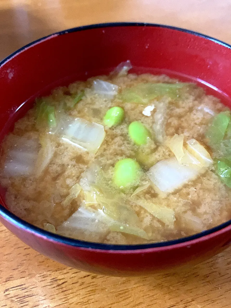 今朝はハモのほねを焼いて出汁をとった味噌汁〜♪|mugiさん