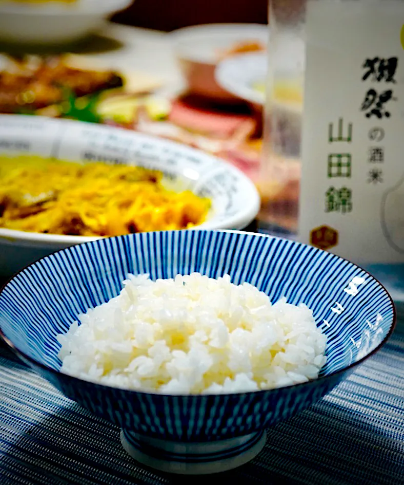 獺祭の酒米、山田錦で🍚白ごはん炊いてみました。😄✨💛|イチロッタさん