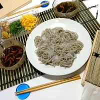 Snapdishの料理写真:黒ごまそうめん|norimomoさん