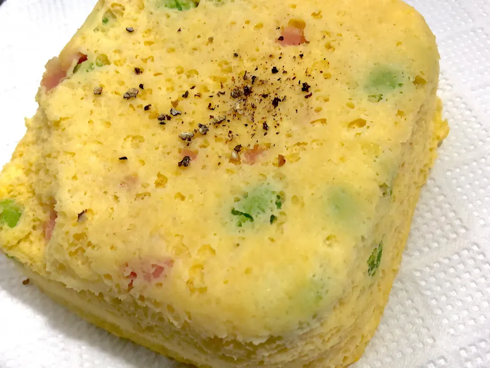 Snapdishの料理写真:お食事系おから蒸しパン❤️|みかさん