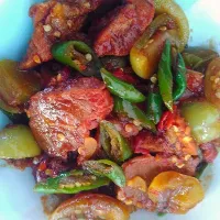 oseng daging lombok ijo|Insta Kitchenさん