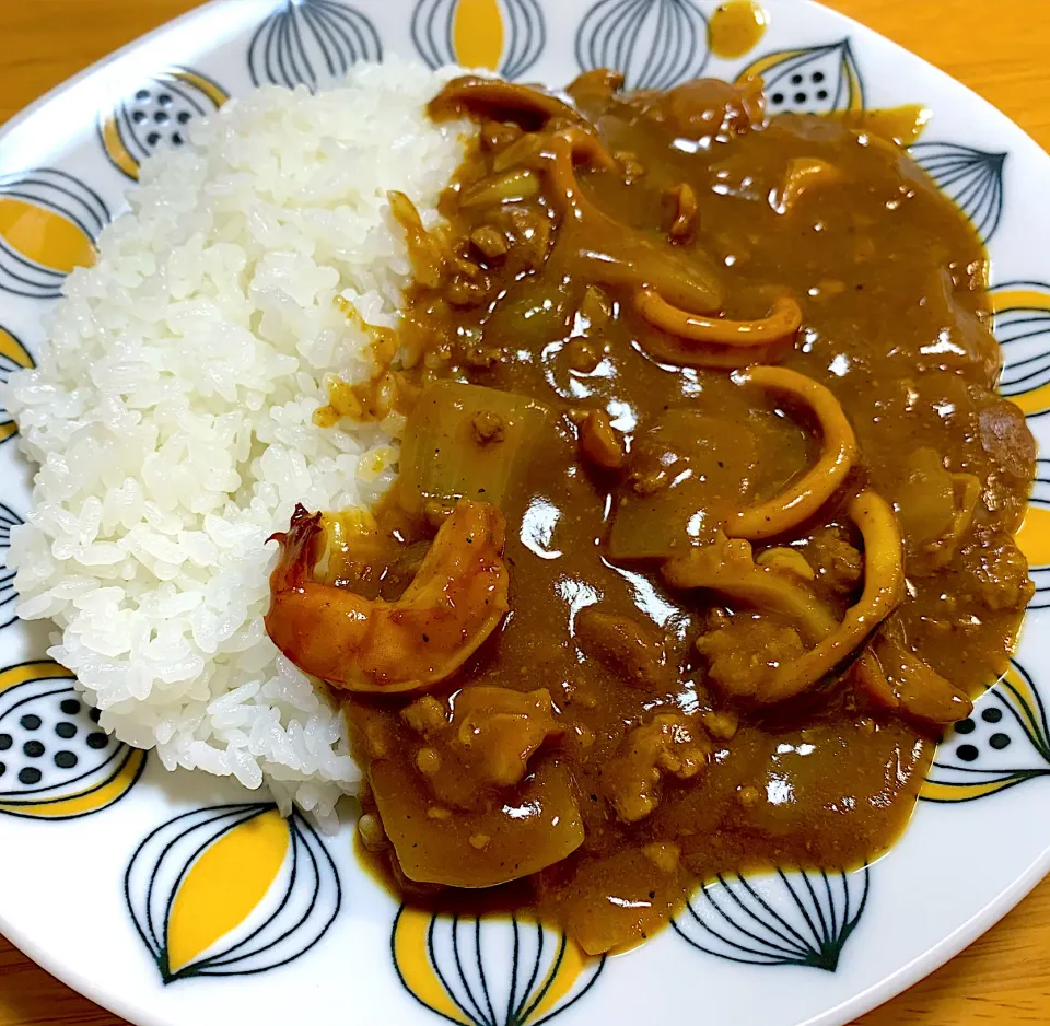 シーフードカレー|ぴーまんさん