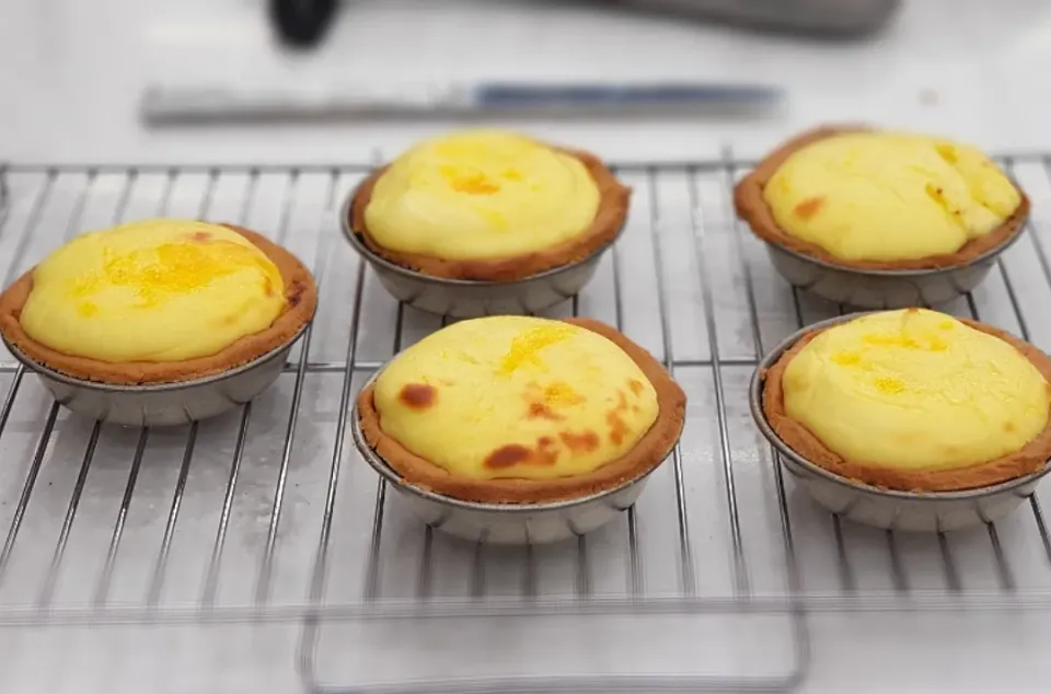 Freshly baked Cheese tarts|DC🍽 cooking*mamaさん