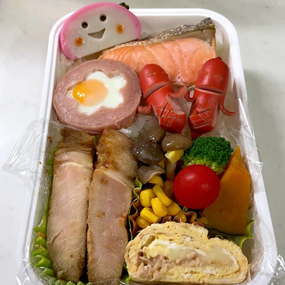 Snapdishの料理写真:2021年7月26日　オレ弁当♪|クッキングおやぢさん