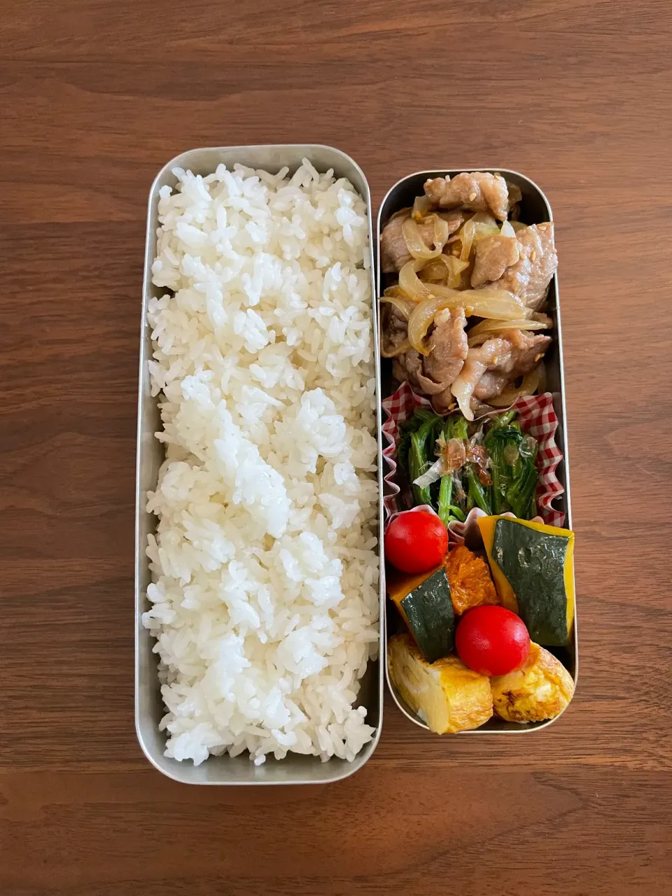 Snapdishの料理写真:お父さんのお弁当🍙|みーぬさん