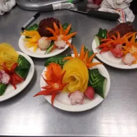 food art decorations|Chef Melissaさん