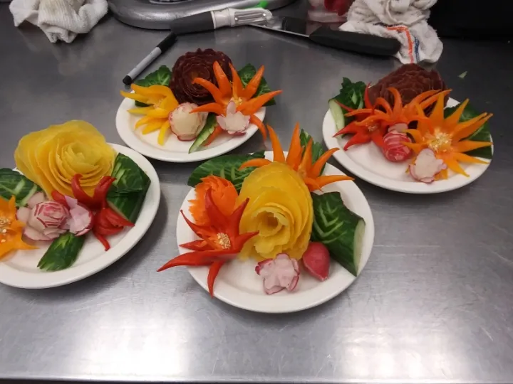 food art decorations|Chef Melissaさん