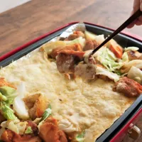 Snapdishの料理写真:【夏休みのおうちご飯★ノーストレス大作戦】隠し玉は「クックパー®フライパン用ホイル」