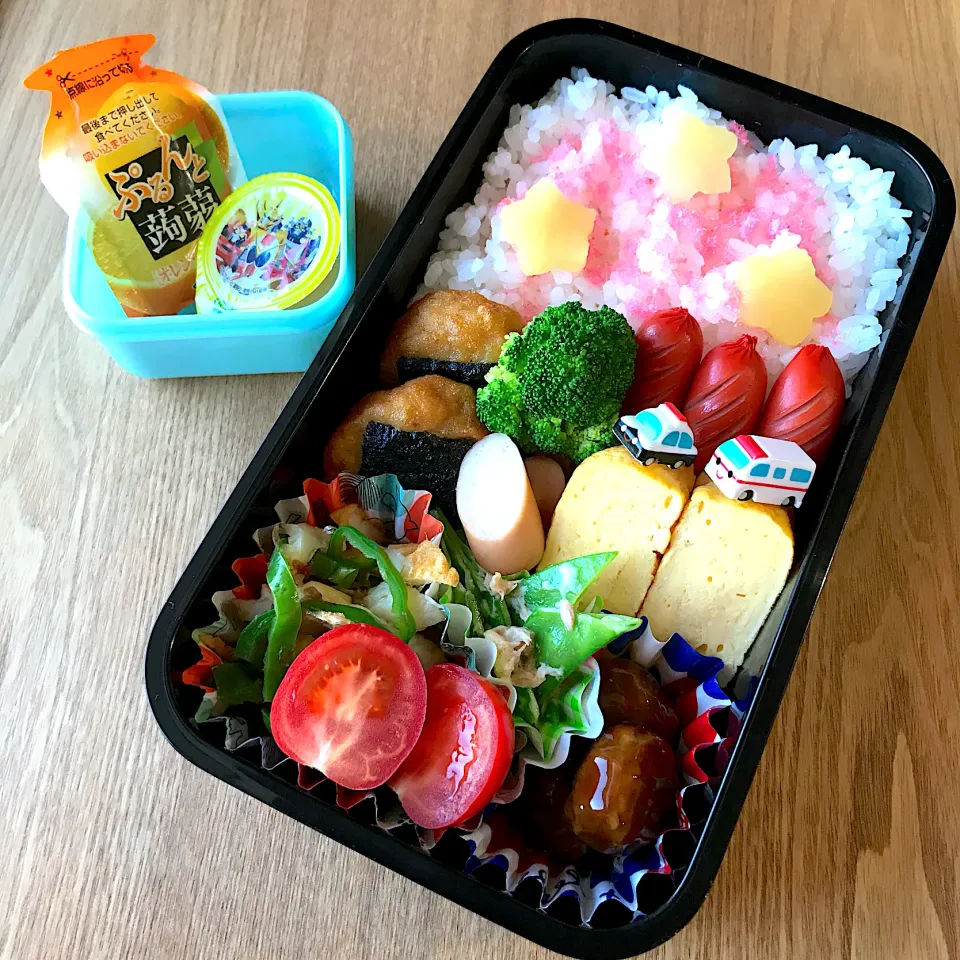 小1男子の学童弁当🍙|ちぃさん