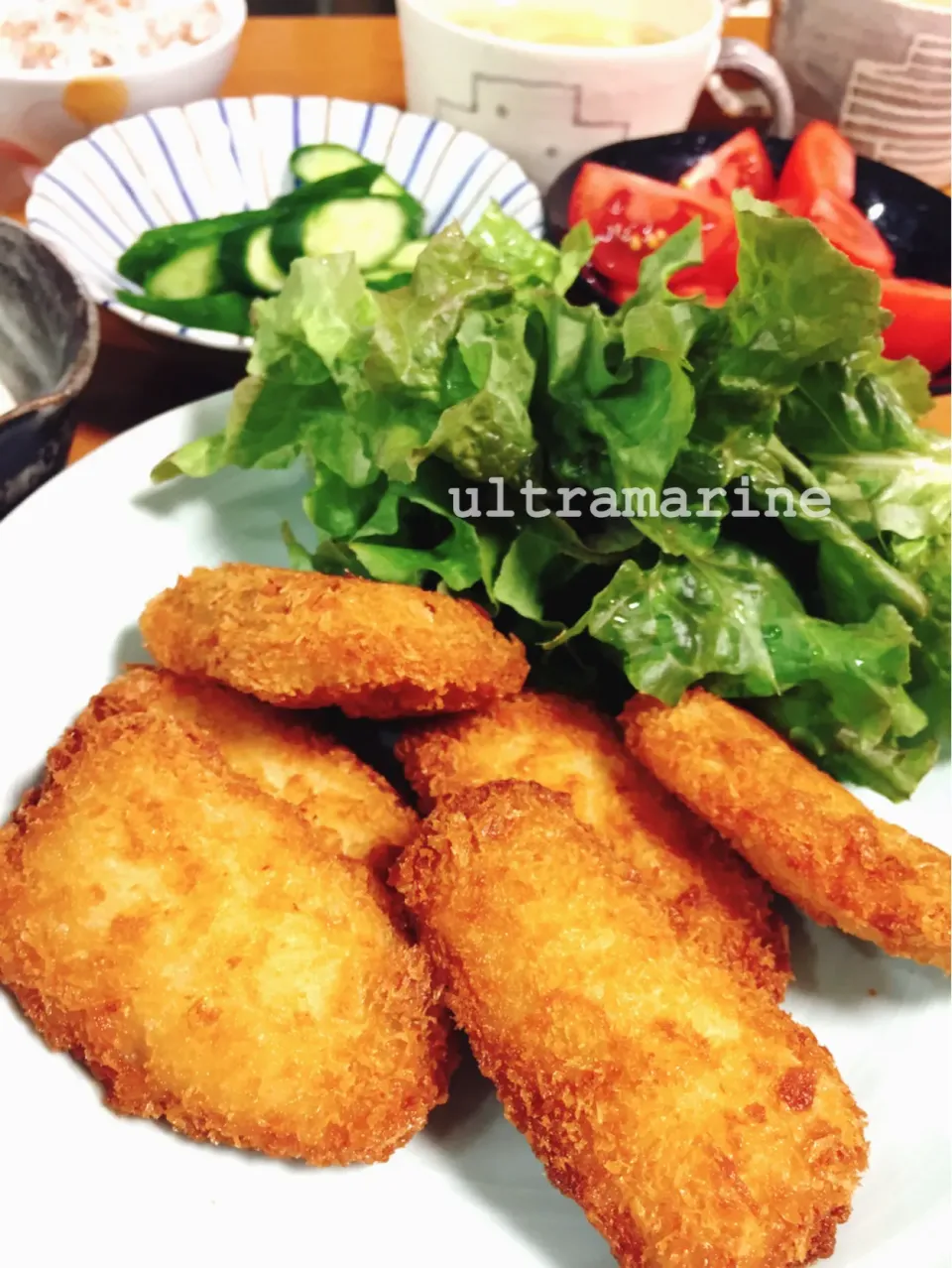 Snapdishの料理写真:＊白身魚フライ♬＊|ultramarineさん