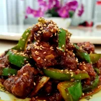 spicy honey chicken