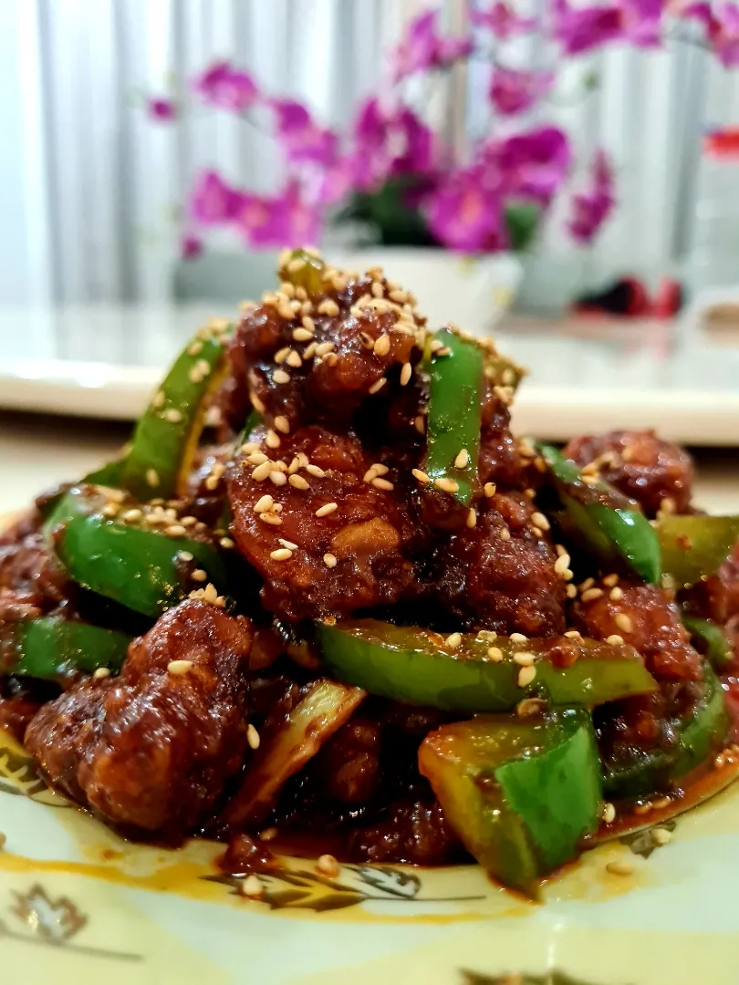 spicy honey chicken|nishaさん