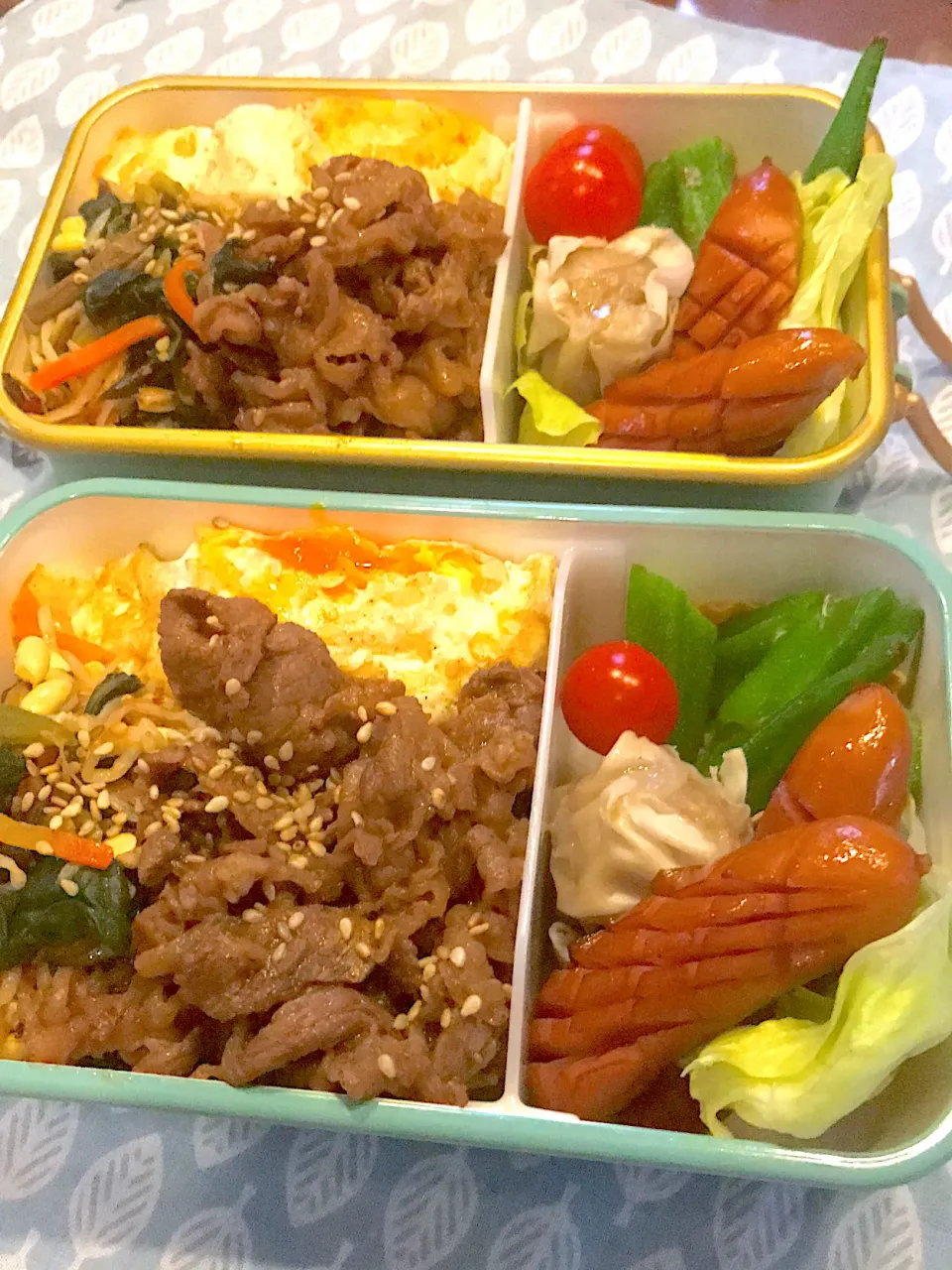 2021.7.27 ＊今日のお弁当＊ビピンパ丼＊|rinrin*mama*さん