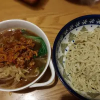 Snapdishの料理写真:パスタマシーンで作った麻辣担々つけ麺|nobueさん