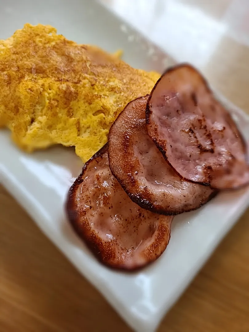 夏休みの息子が作ってくれた朝ごはん😋🥚|みぽりん♪さん