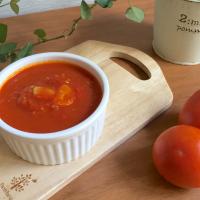 冷凍トマトで、簡単自家製トマトソース(*'▽'*)