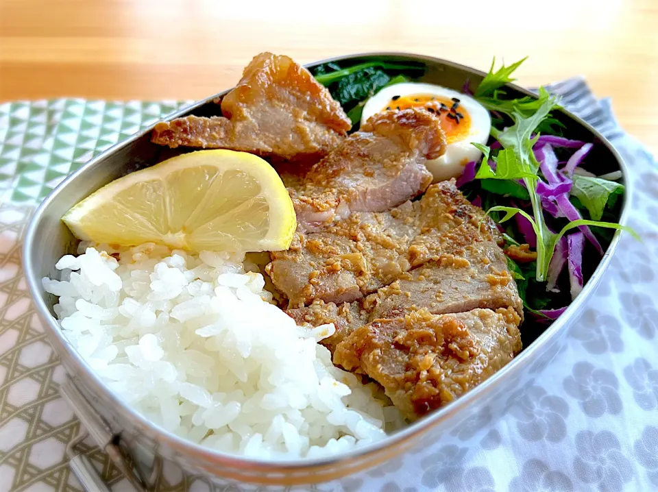 JK夏期講習豚の麴甘酒＆味噌漬け弁当|Topollinoさん