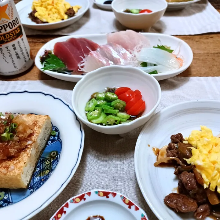 なんでもない夕食|ぱいんてーるさん