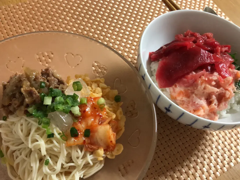 鮪丼&そうめん|ここなりさん