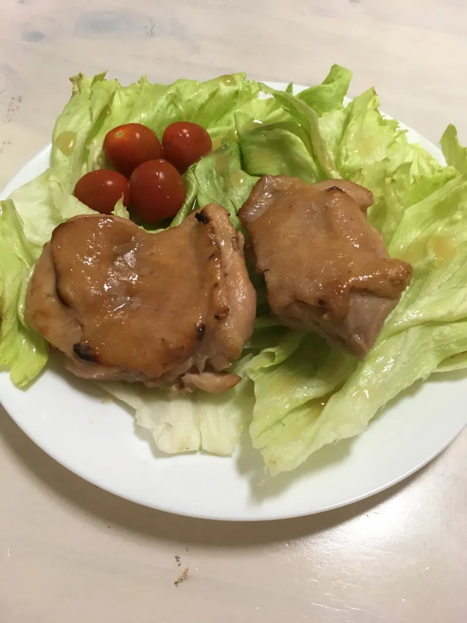 Snapdishの料理写真:照り焼きチキン|ももさん