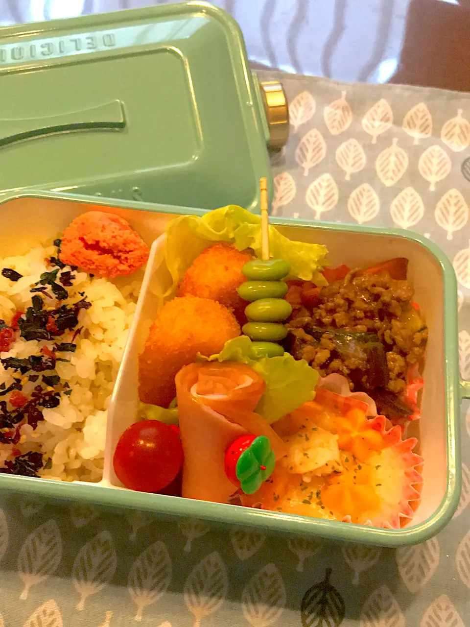 2021.7.28  ＊今日のお弁当＊🍆麻婆茄子＊|rinrin*mama*さん