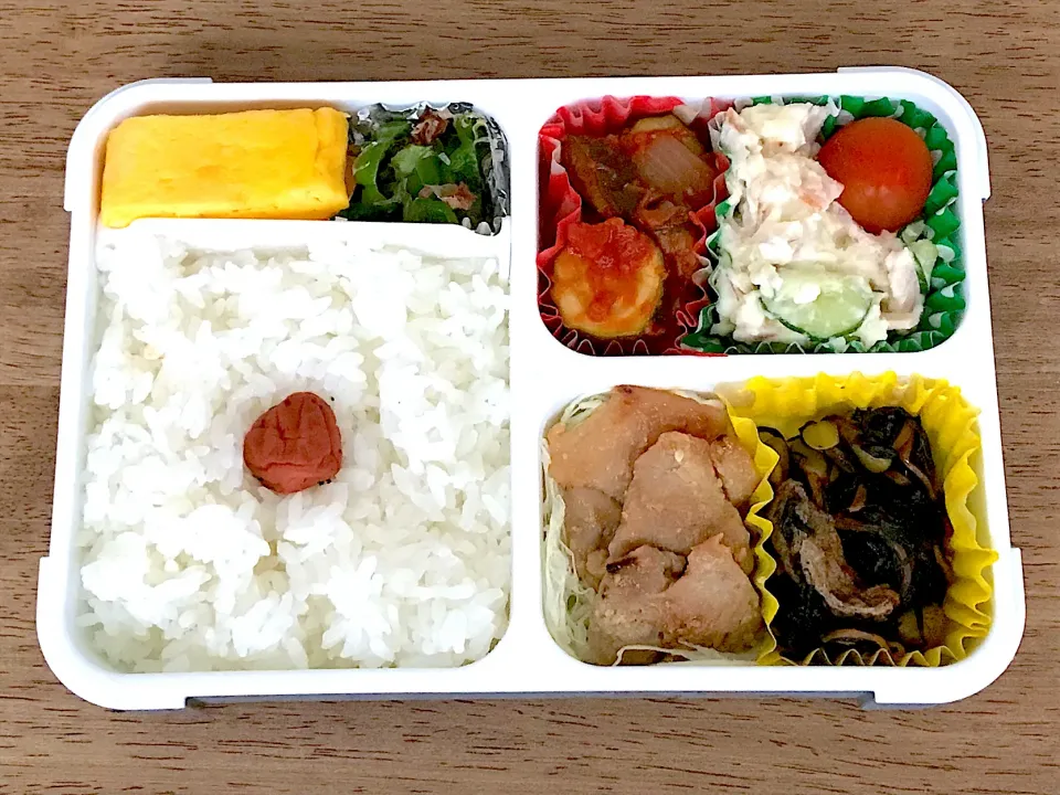 Snapdishの料理写真:鶏の味噌漬焼き弁当|703さん