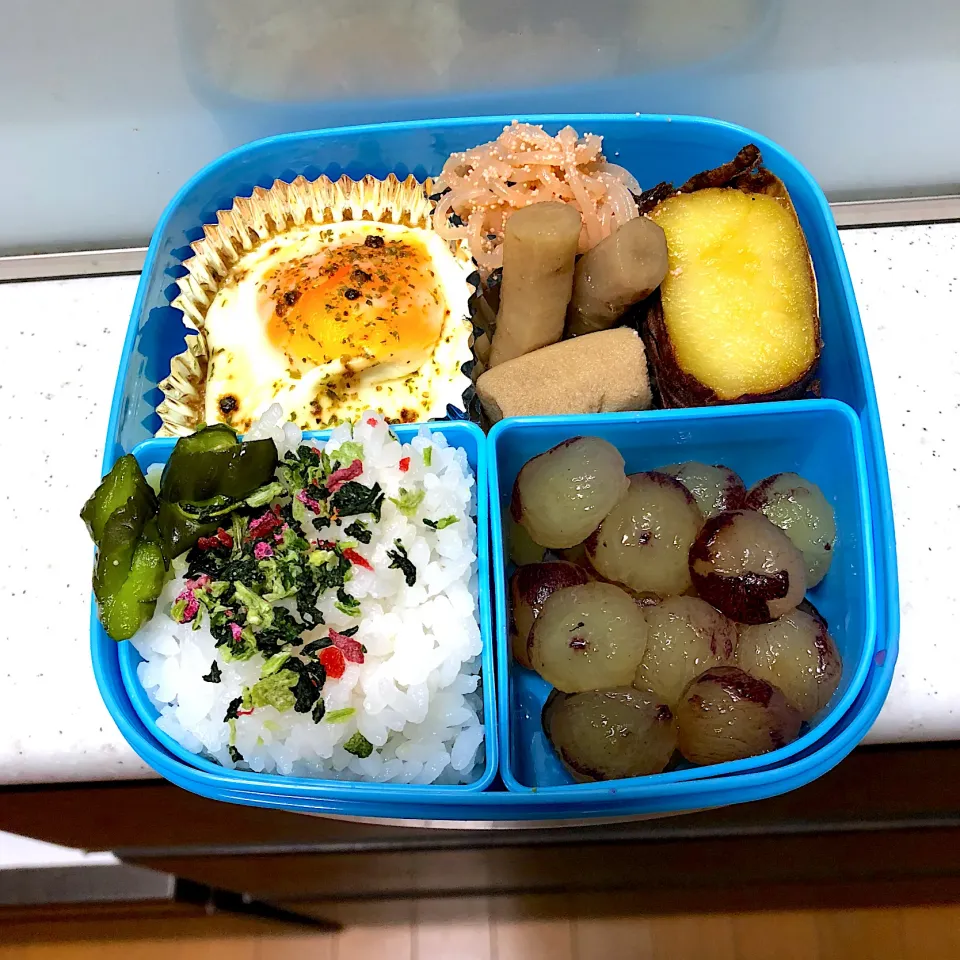 Snapdishの料理写真:2021.7.28小1夏休み弁当|ラブリー心愛さん