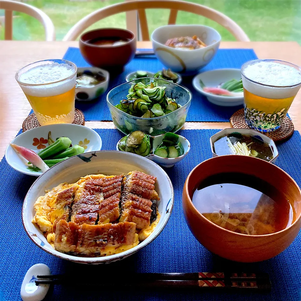 土用の丑の日　鰻玉丼|むぎこさん