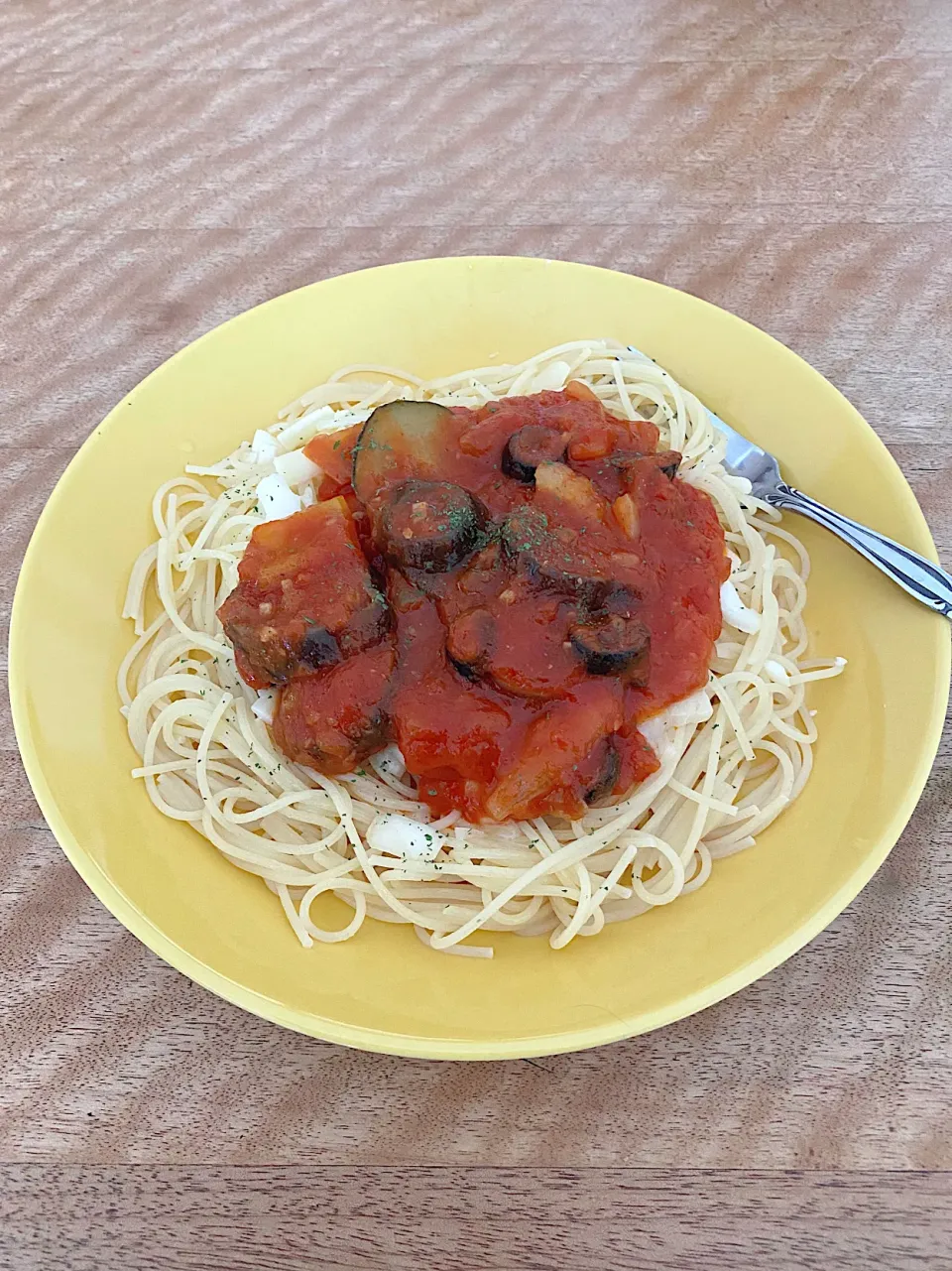 カポナータでスパゲティ|Sakikoさん