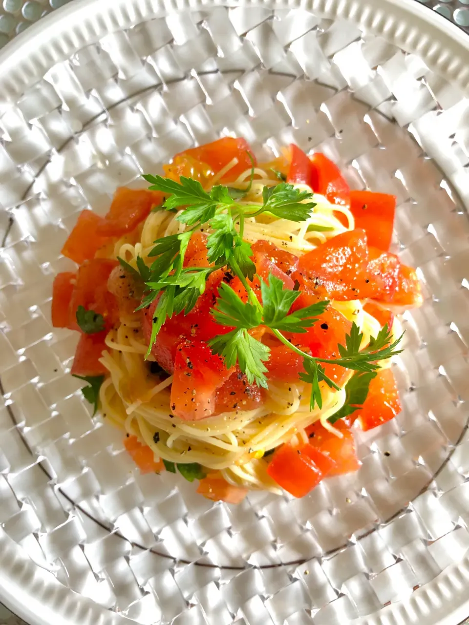 トマトの冷製パスタ|よしこさん