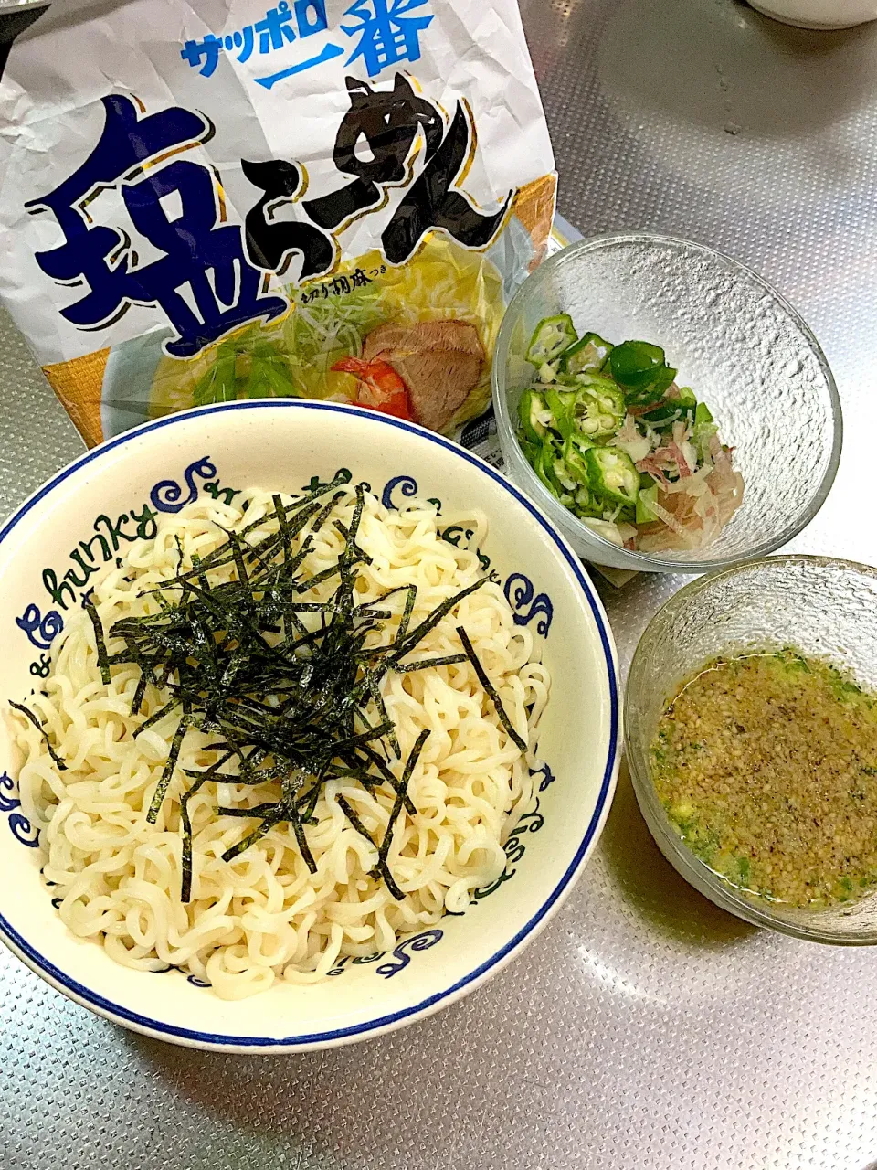 Snapdishの料理写真:冷やし塩ラーメン🎶|じゅん🎶さん