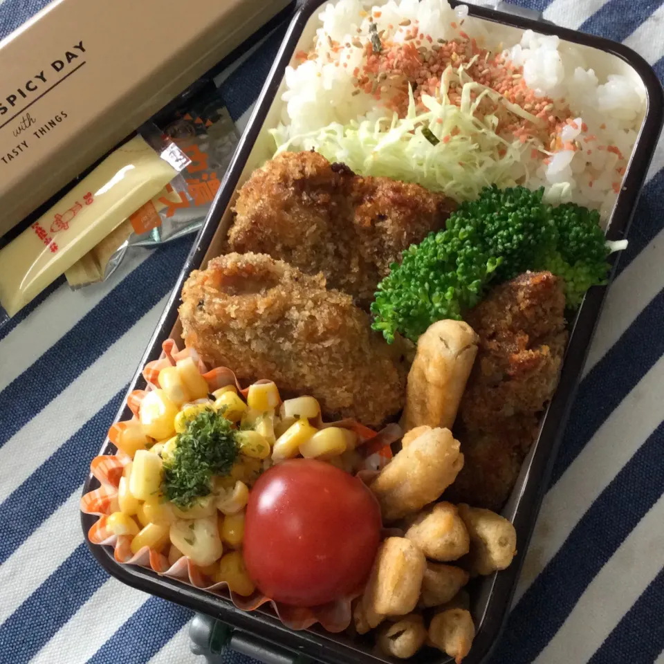 長女JK 夏期講習べんと　とんかつ弁当〜|yukoさん