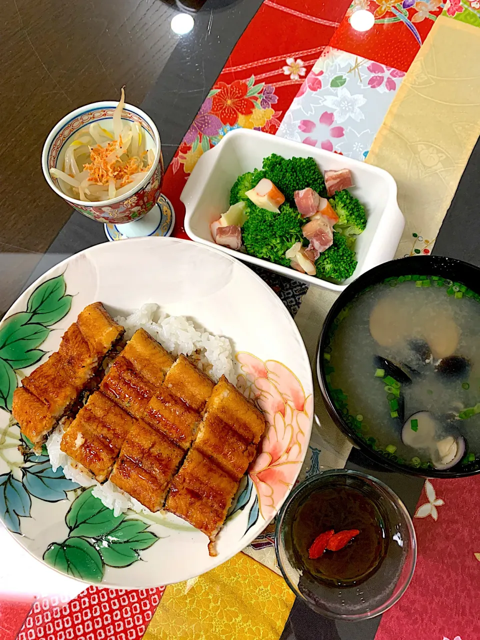 先日の丑の日の晩御飯|プクママさん