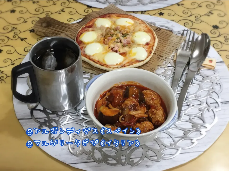 夕飯～無印のナン粉でピザ生地|チムニーさん