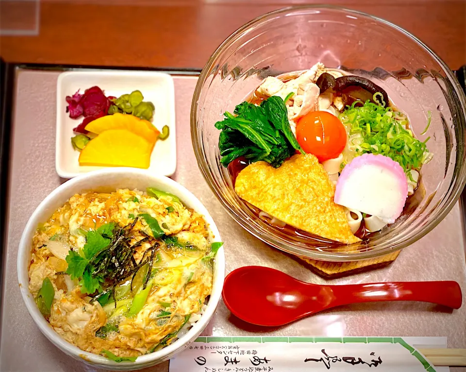 冷やしきしめん&玉子丼|にゃあ（芸名）さん