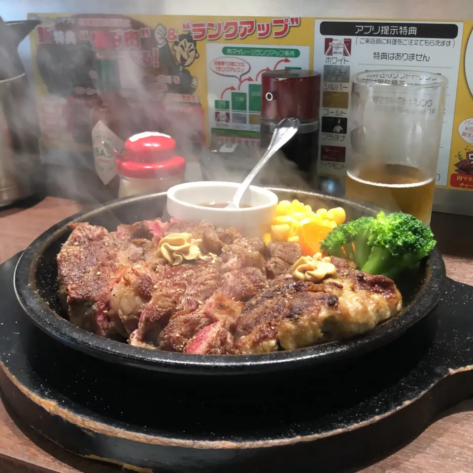 Snapdishの料理写真:ワイルドコンボ450g ＃いきなりステーキ小杉店|Hajime Sakaiさん