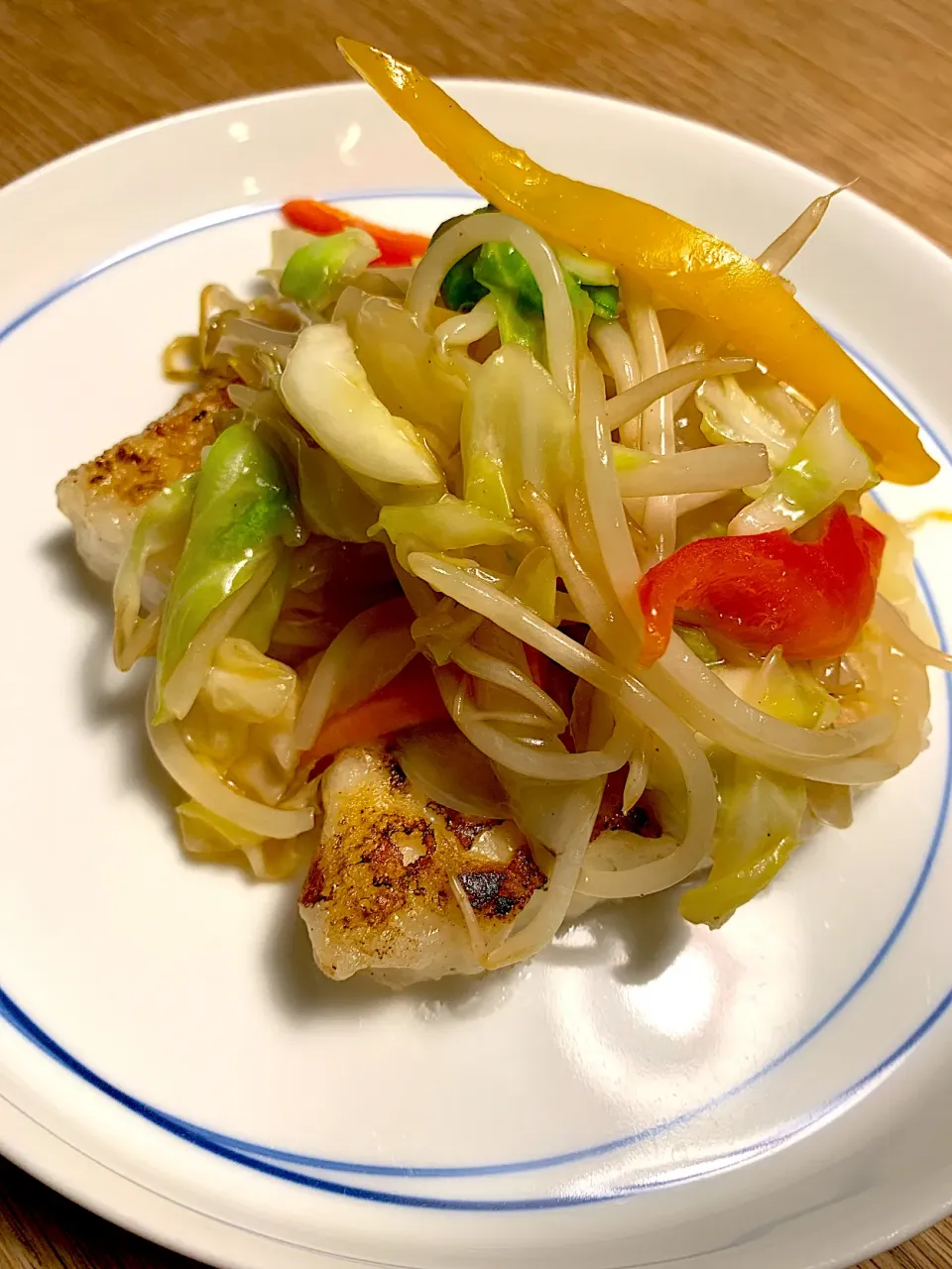 Snapdishの料理写真:タラの野菜あんかけ|春 来るさん