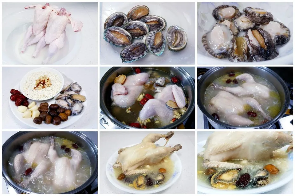 abalone ginseng chicken soup|steven z.y.さん