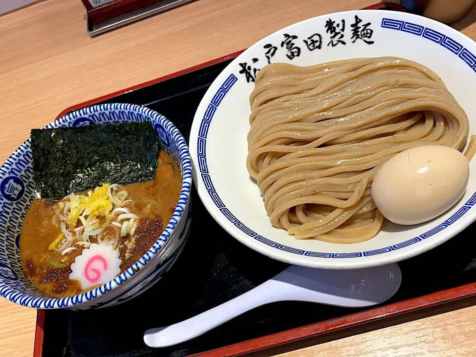 松戸富田製麺 濃厚味玉つけ麺|CSさん